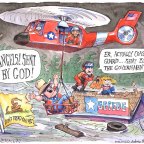 Politico Cartoon Mocking Right-wing Texans Inadvertently Reveals Their Political Ideology